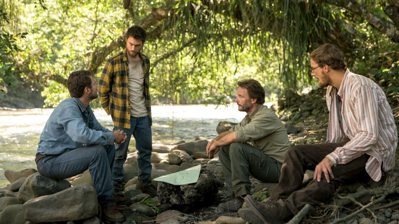 Jungle : Bild Thomas Kretschmann, Daniel Radcliffe, Joel Jackson
