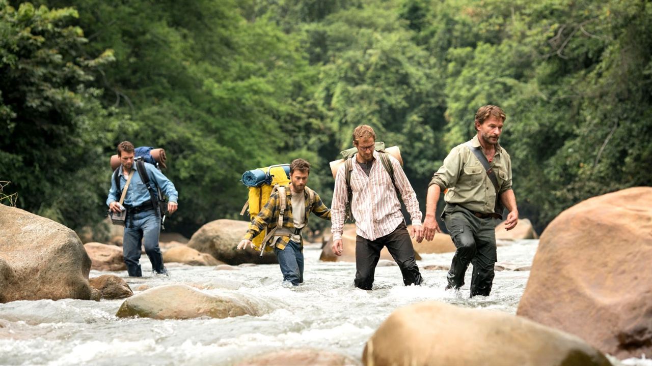 Jungle : Bild Thomas Kretschmann, Alex Russell, Daniel Radcliffe, Joel Jackson