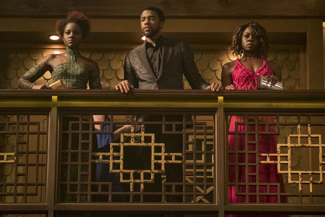 Black Panther : Bild Chadwick Boseman, Danai Gurira, Lupita Nyong'o