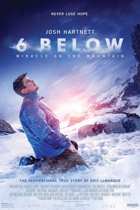 6 Below - Verschollen im Schnee : Kinoposter