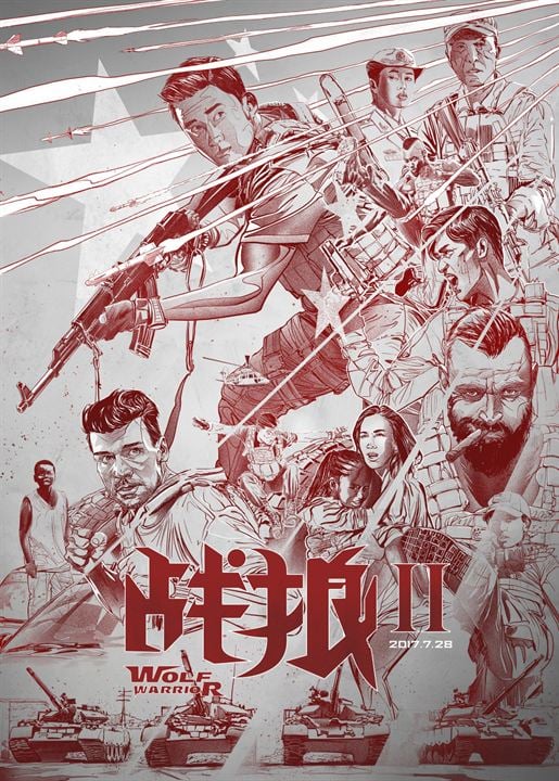 Wolf Warrior 2 : Kinoposter