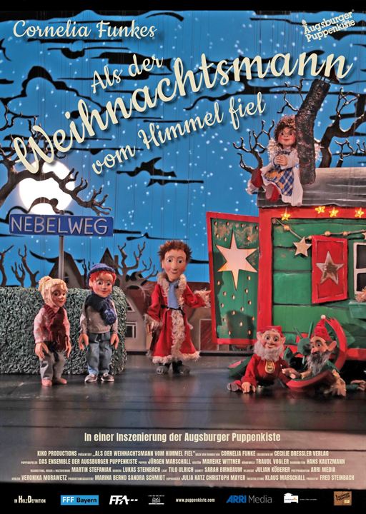 Als der Weihnachtsmann vom Himmel fiel - Augsburger Puppenkiste : Kinoposter