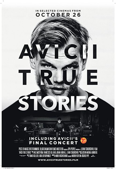 Avicii: True Stories : Kinoposter