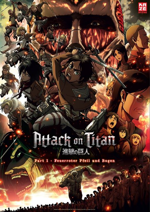 Attack On Titan: Feuerroter Pfeil & Bogen : Kinoposter
