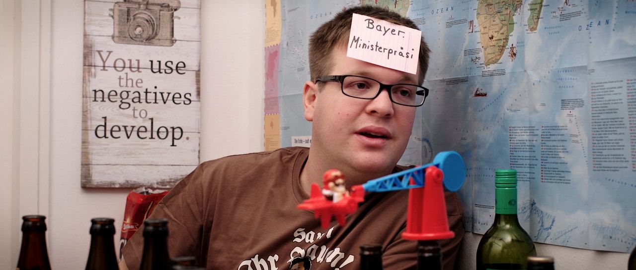 Austreten - ma sogt ja nix, ma redt ja bloß : Bild Andreas Obermeier