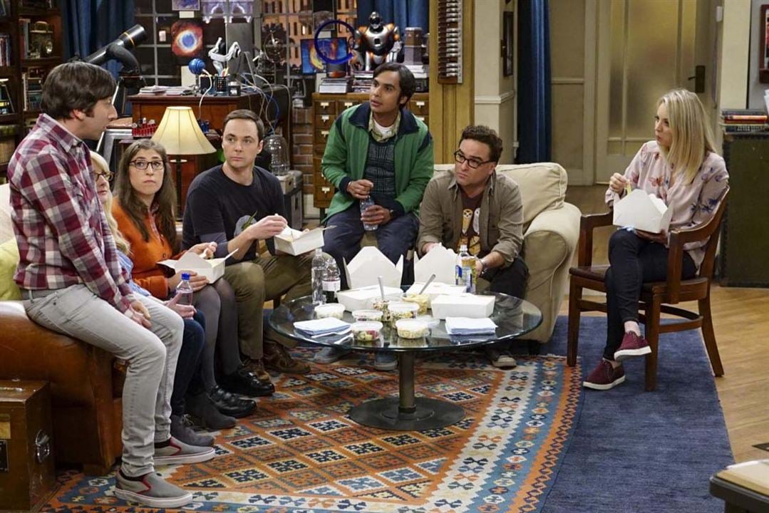 The Big Bang Theory : Bild Kaley Cuoco, Jim Parsons, Kunal Nayyar, Johnny Galecki, Mayim Bialik