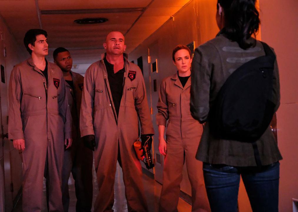 DC's Legends Of Tomorrow : Bild Brandon Routh, Franz Drameh, Caity Lotz, Tala Ashe, Dominic Purcell