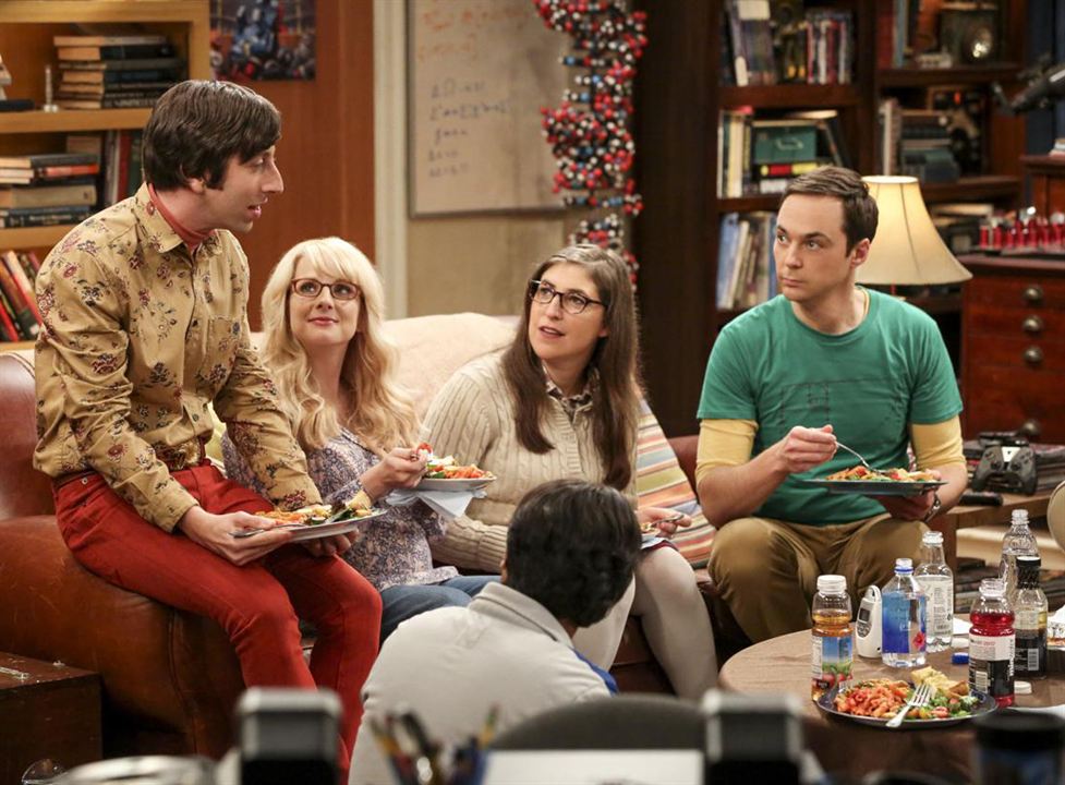 The Big Bang Theory : Bild Jim Parsons, Mayim Bialik, Melissa Rauch, Simon Helberg