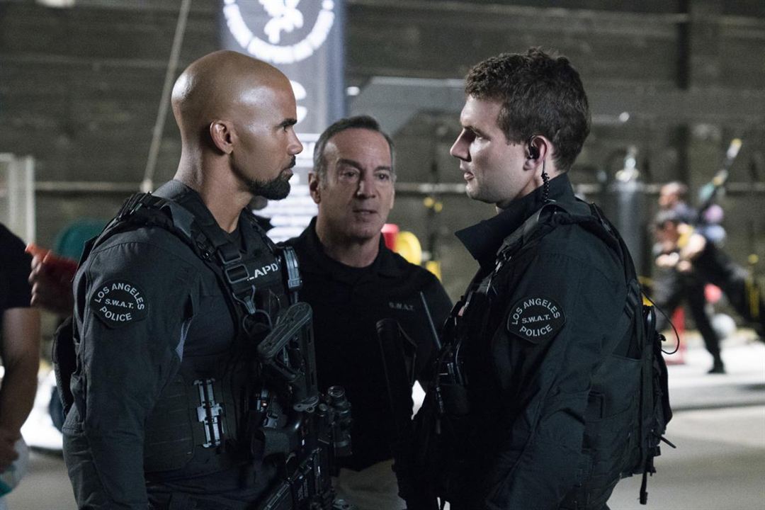 S.W.A.T. : Bild Alex Russell, Shemar Moore, Peter Onorati