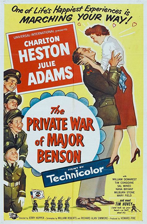 The Private War of Major Benson : Kinoposter