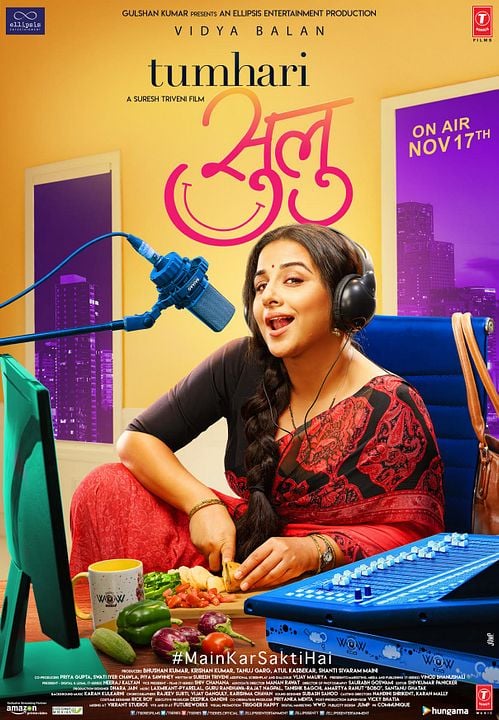 Tumhari Sulu : Kinoposter