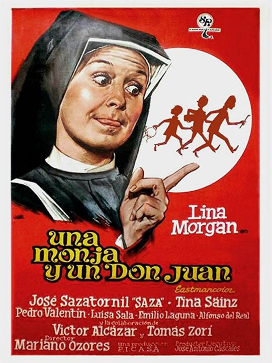 Una monja y un Don Juan : Kinoposter