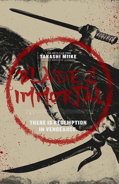 Blade Of The Immortal - Rache stirbt nie : Kinoposter