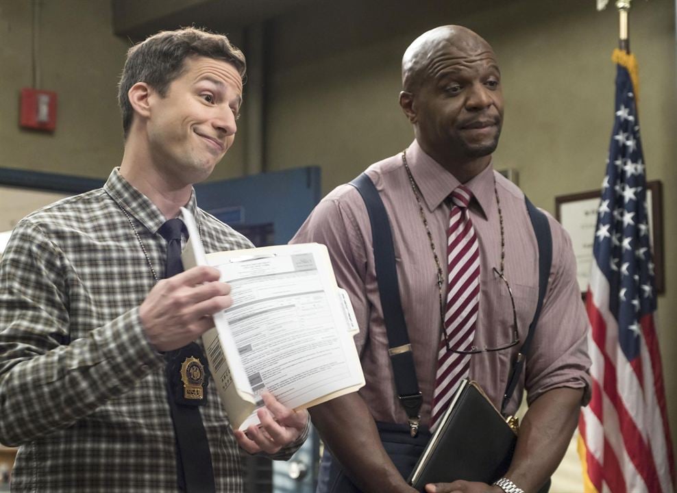 Brooklyn Nine-Nine : Bild Andy Samberg, Terry Crews