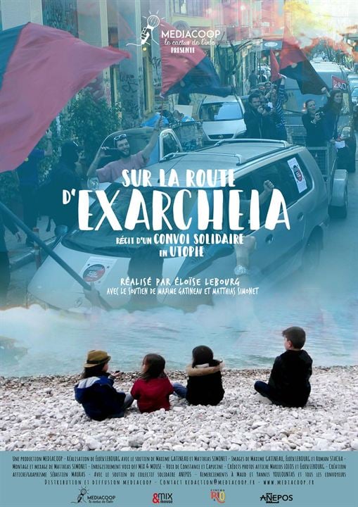 Sur la Route d'Exarcheia, récit d'un convoi solidaire en utopie : Kinoposter