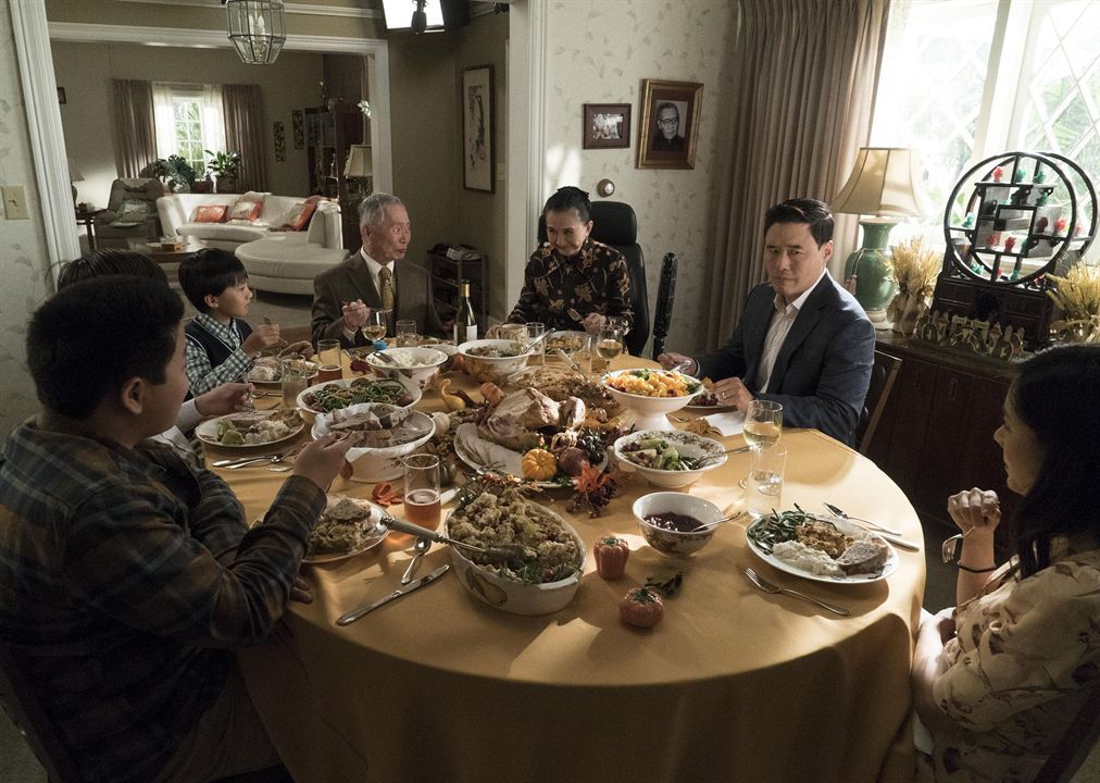 Fresh Off The Boat : Bild George Takei, Lucille Soong, Randall Park, Constance Wu, Hudson Yang, Ian Chen