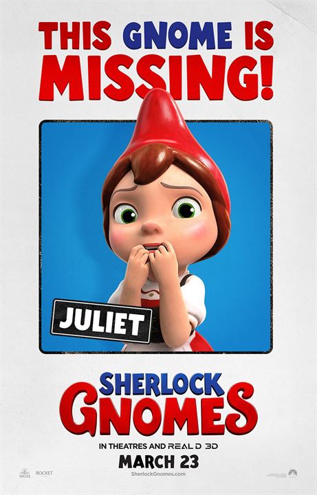 Sherlock Gnomes : Kinoposter