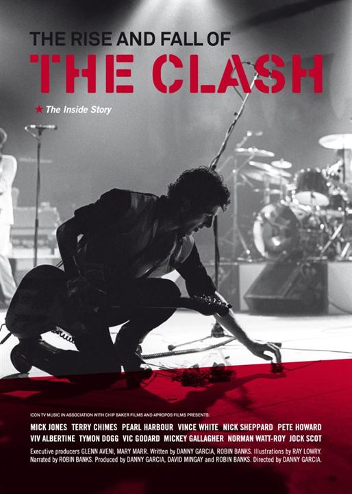 The Rise and Fall of The Clash : Kinoposter