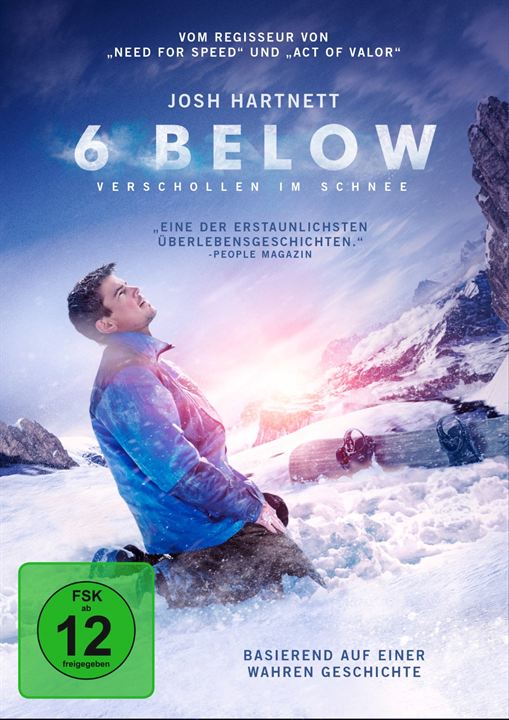 6 Below - Verschollen im Schnee : Kinoposter