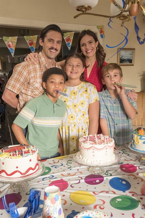 This Is Us - Das ist Leben : Bild Lonnie Chavis, Mackenzie Hancsicsak, Milo Ventimiglia, Parker Bates, Mandy Moore