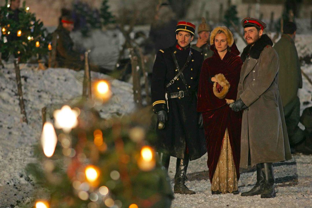 Merry Christmas : Bild Daniel Brühl, Guillaume Canet, Diane Kruger