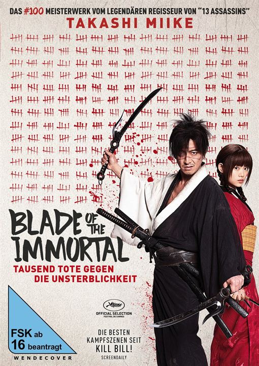 Blade Of The Immortal - Rache stirbt nie : Kinoposter