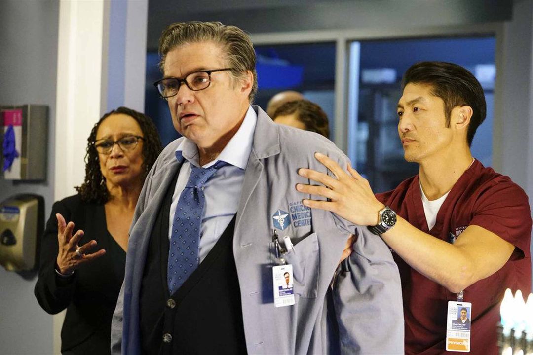 Chicago Med : Bild Oliver Platt, Brian Tee, S. Epatha Merkerson