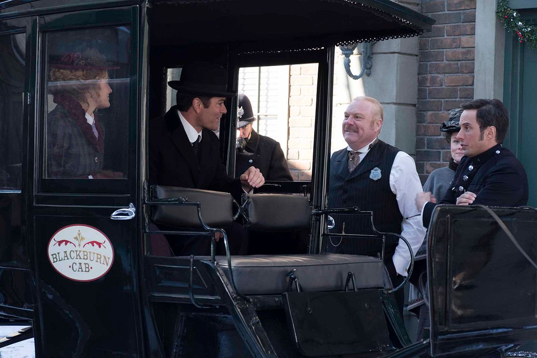 Murdoch Mysteries - Auf den Spuren mysteriöser Mordfälle : Bild Jonny Harris, Yannick Bisson, Helene Joy, Thomas Craig