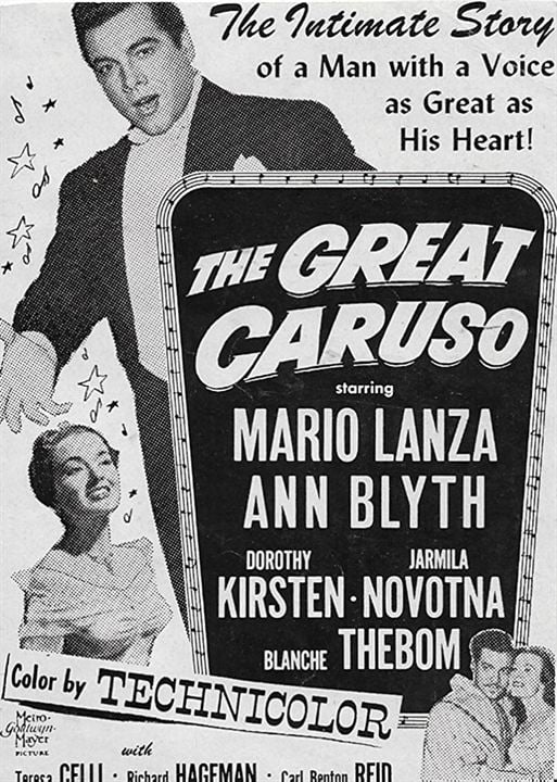 The Great Caruso : Kinoposter