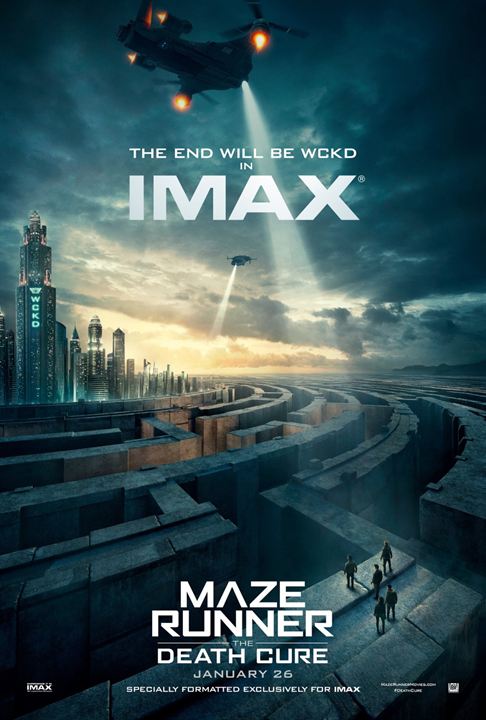 Maze Runner 3 - Die Auserwählten in der Todeszone : Kinoposter
