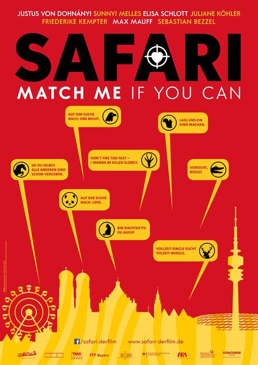 Safari - Match Me If You Can : Kinoposter