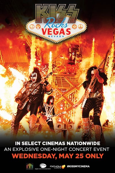 Kiss Rocks Vegas : Kinoposter