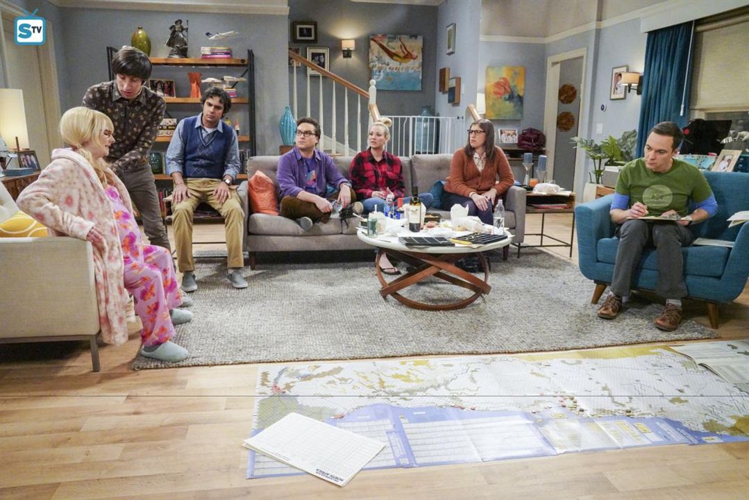 The Big Bang Theory : Bild Kaley Cuoco, Jim Parsons, Kunal Nayyar, Melissa Rauch, Simon Helberg, Johnny Galecki, Mayim Bialik