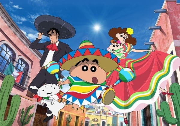 Kureyon shinchan: Ora no Hikkoshi Monogatari Saboten Dai Shūgeki! : Bild