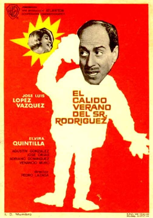 El cálido verano del Sr. Rodríguez : Kinoposter