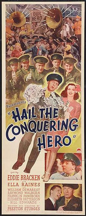Hail The Conquering Hero : Kinoposter