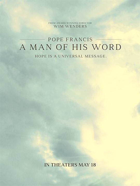 Papst Franziskus - Ein Mann seines Wortes : Kinoposter