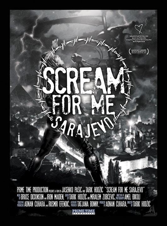 Scream for Me Sarajevo : Kinoposter