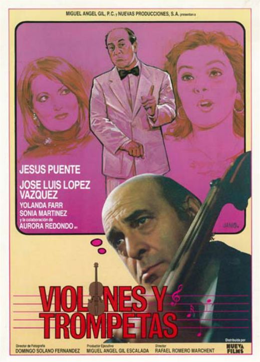 Violines y trompetas : Kinoposter