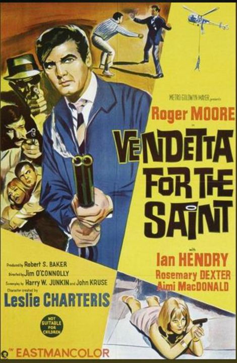 Vendetta for the Saint : Kinoposter