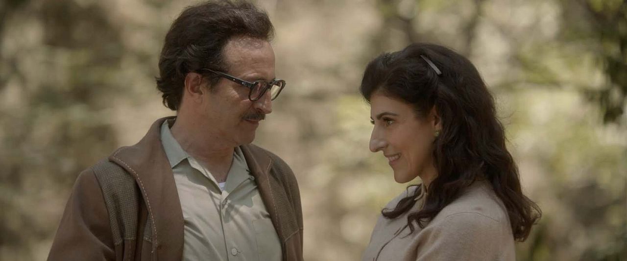 Los Adioses : Bild Karina Gidi, Daniel Giménez Cacho