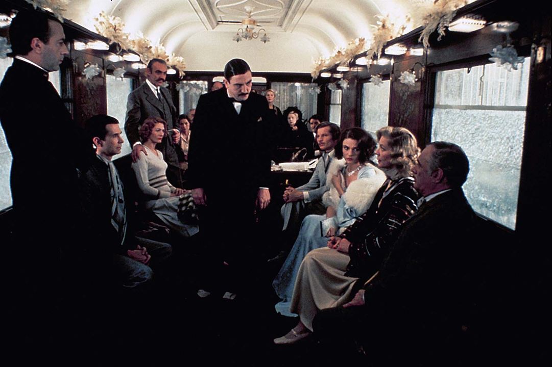 Mord im Orient-Express : Bild Ingrid Bergman, Sean Connery, Jacqueline Bisset, Albert Finney, Lauren Bacall