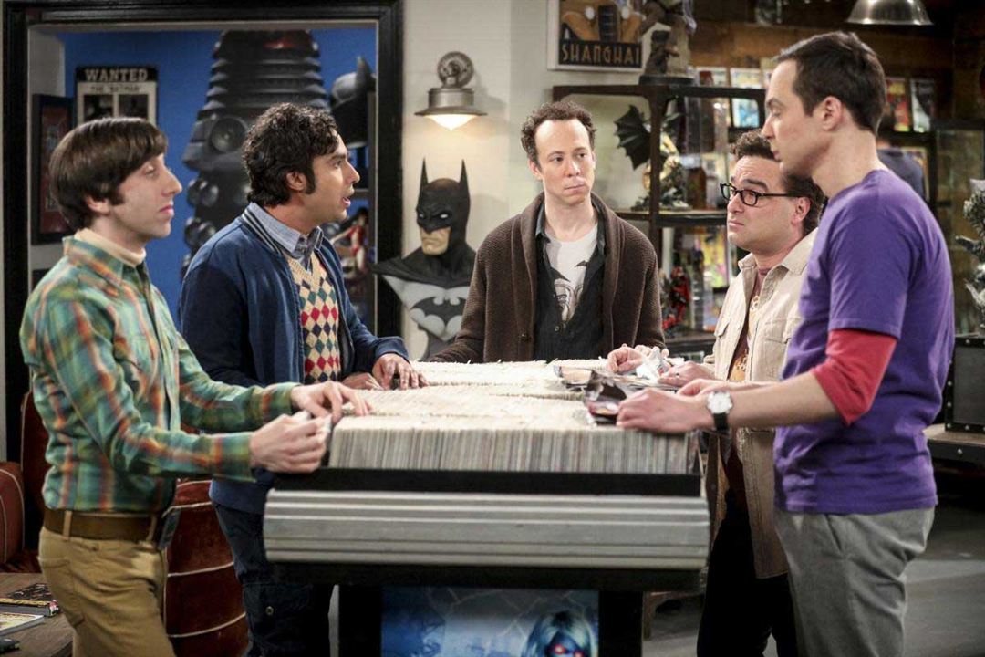 The Big Bang Theory : Bild Kevin Sussman, Johnny Galecki, Simon Helberg, Jim Parsons, Kunal Nayyar