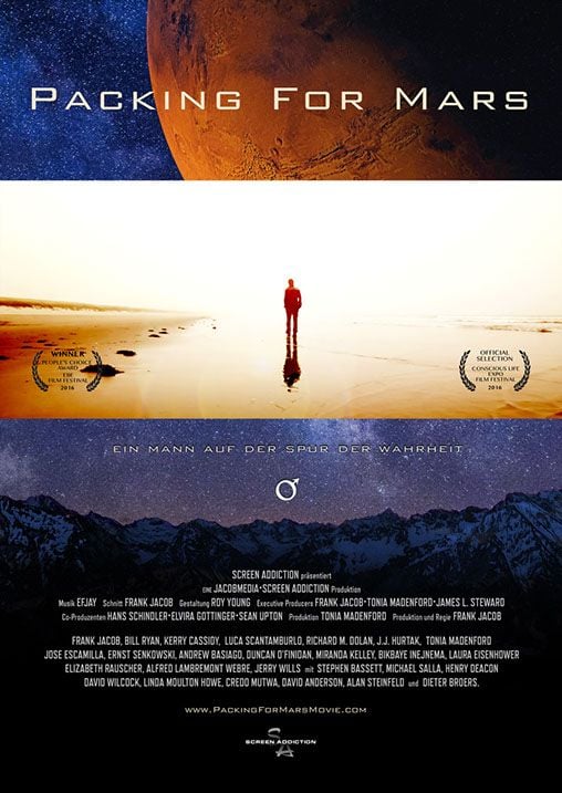 Packing For Mars - Ein Mann auf der Spur der Wahrheit : Kinoposter
