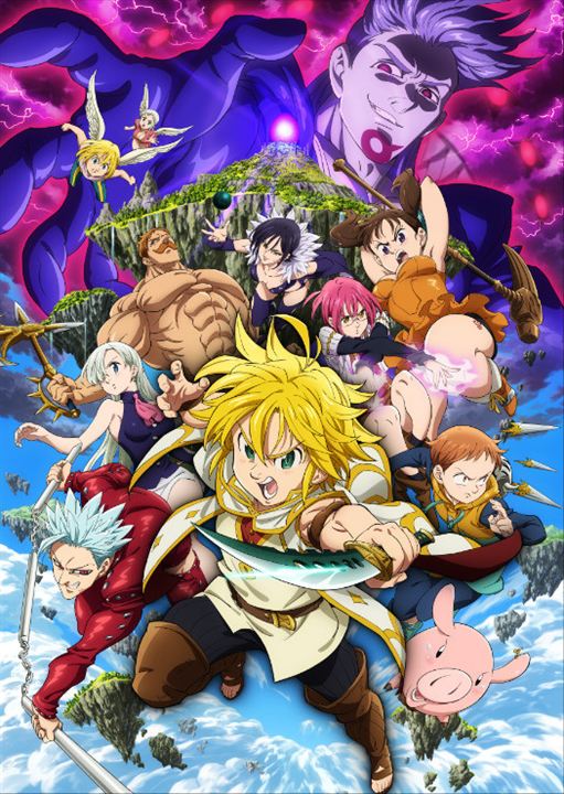 The Seven Deadly Sins: Prisoners of the Sky : Kinoposter