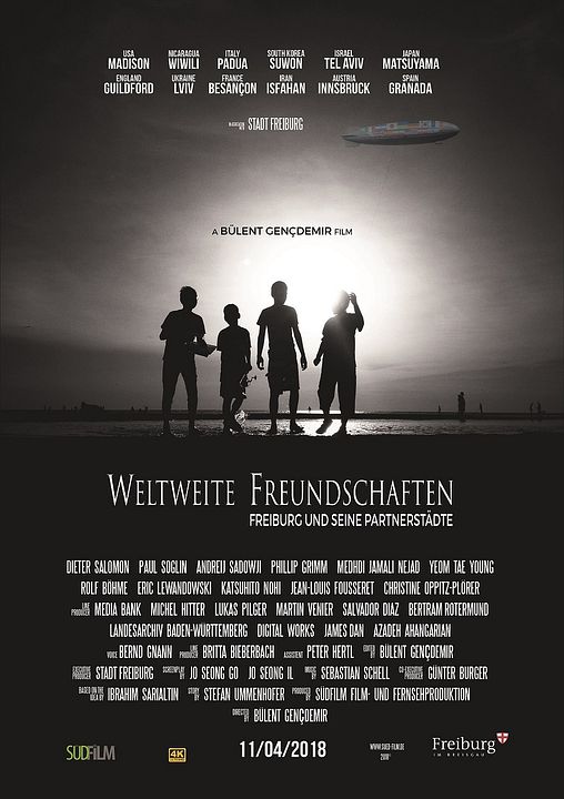Weltweite Freundschaften - Freiburg und seine Partnerstädte : Kinoposter