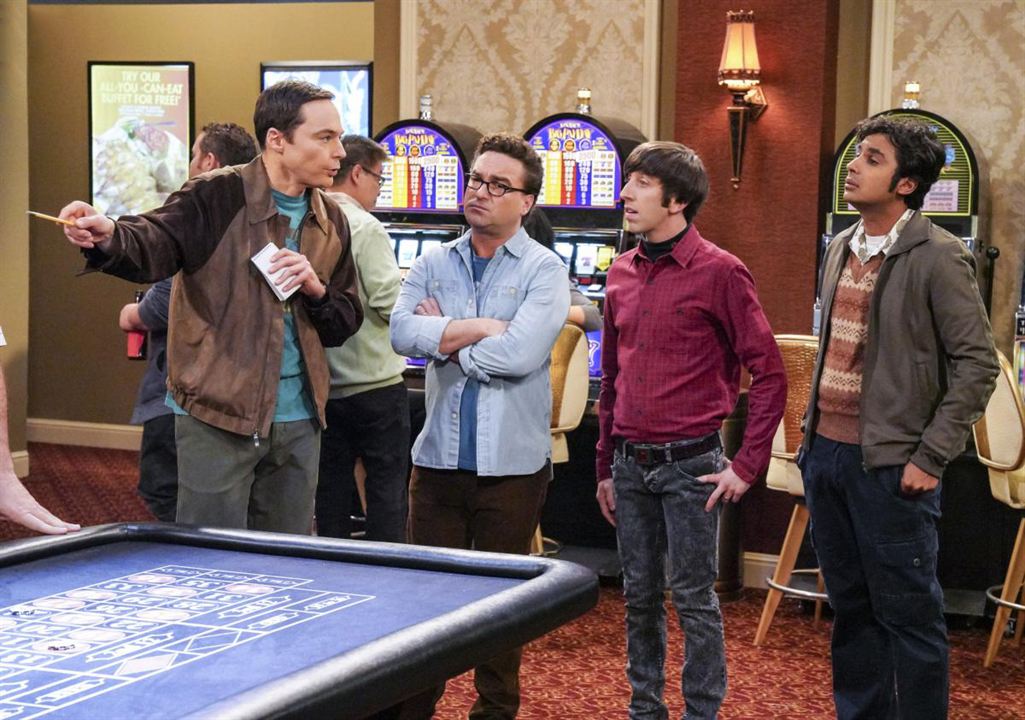 The Big Bang Theory : Kinoposter Kunal Nayyar, Jim Parsons, Simon Helberg, Johnny Galecki