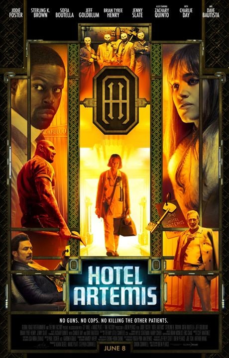 Hotel Artemis : Kinoposter