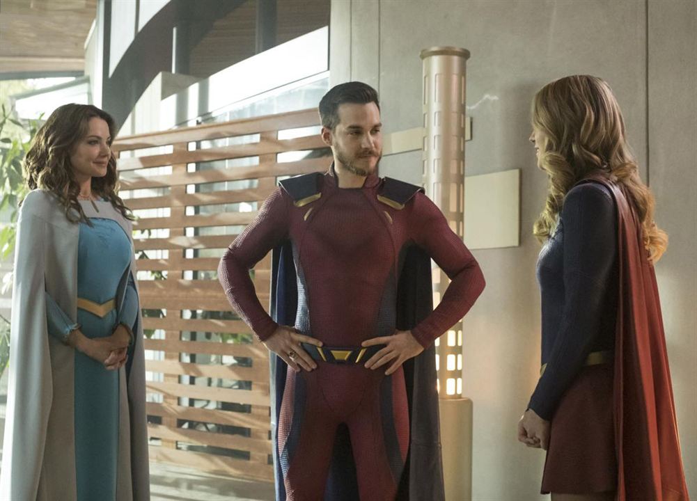 Supergirl : Kinoposter Chris Wood, Erica Durance