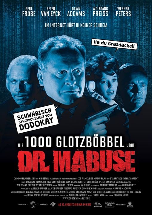 Die 1000 Glotzböbbel vom Dr. Mabuse : Kinoposter